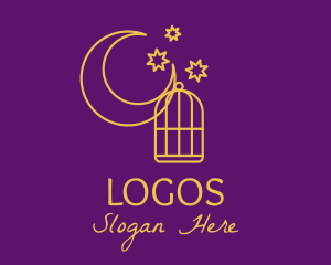 Lifestyle - Mystic Moon Cage logo design