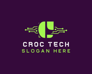 Circuit Network Tech logo design