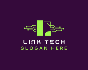 Circuit Network Tech logo design