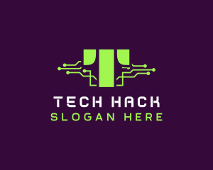 Circuit Network Tech logo design