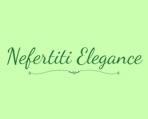 Natural Elegant Wellness logo design