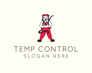 Cat Pest Control logo design