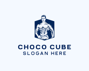 Bodybuilding Fitness Workout Logo