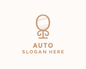 Antique - Beauty Salon Mirror logo design