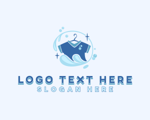 Shirt Clean Laundry Logo