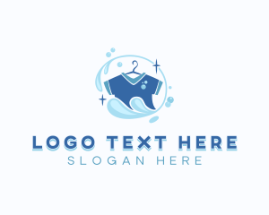 Tee - Shirt Clean Laundry logo design