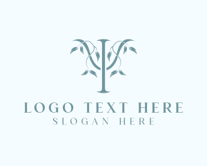 Leaves - Psychologist Counseling Therapy logo design