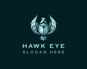 Hawk - Airforce Hawk Shield logo design