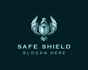 Airforce Hawk Shield logo design