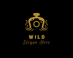 Photography - Gold Camera Photography logo design