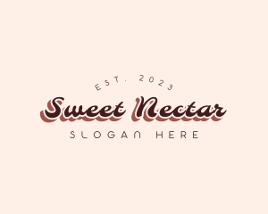 Retro Pastry Business logo design