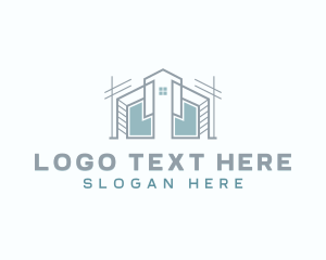 Home - Architecture Property Blueprint logo design