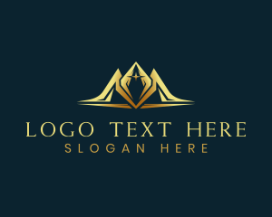 Golden - Golden Royal Crown logo design