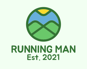 Mountain Peak - Outdoor Mountain  Badge logo design