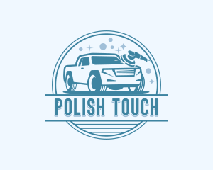 Polish - Car Polishing Detailing logo design