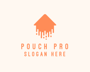 Generic House Paint Arrow logo design