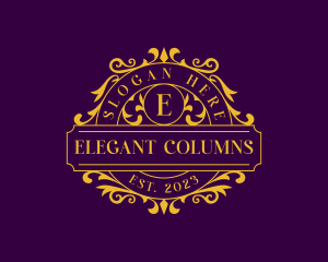 Luxury Elegant Jewelry logo design