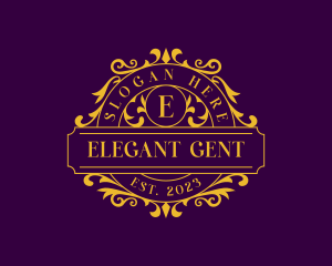 Luxury Elegant Jewelry logo design