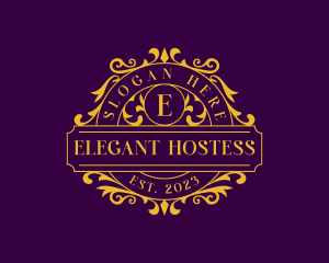 Luxury Elegant Jewelry logo design