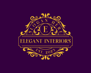 Luxury Elegant Jewelry logo design