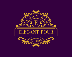 Luxury Elegant Jewelry logo design