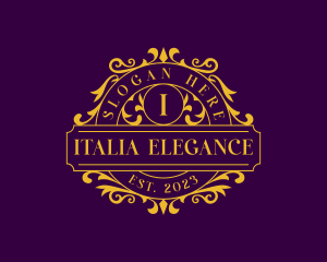 Luxury Elegant Jewelry logo design