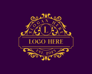 Luxury Elegant Jewelry logo design