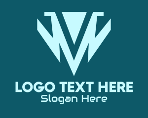 Online Game - Game Streamer Monogram logo design