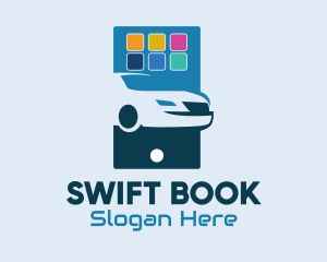 Booking - Car Online App logo design