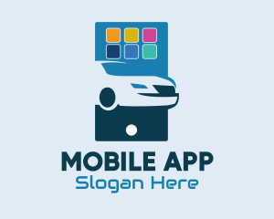 Car Online App  logo design