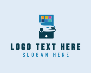 Car Online App  logo design