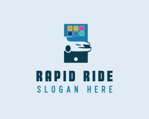 Car Online App  logo design