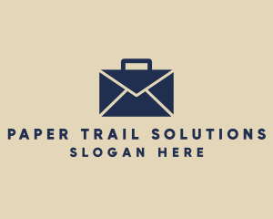 Documentation - Envelope Mail Briefcase logo design