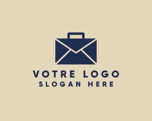 Smartphone - Envelope Mail Briefcase logo design