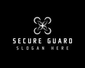 Security - Security Surveillance Drone logo design