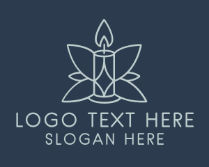 Handmade Scented Candle  Logo