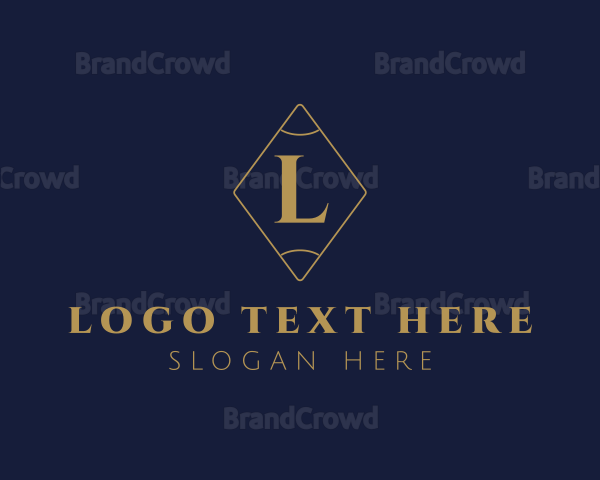 Luxury Diamond Jewelry Logo