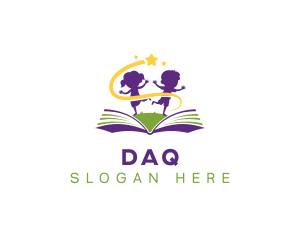 Book Children Learning Logo