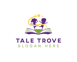 Storybook - Book Children Learning logo design