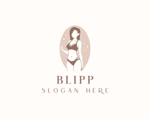 Bikini Woman Fashion  Logo