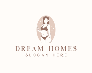 Bikini Woman Fashion  Logo