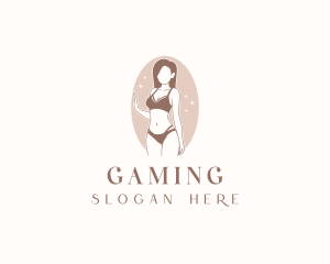 Bikini Woman Fashion  Logo