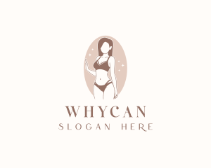 Bikini Woman Fashion  Logo