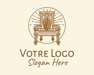 Coffee Throne Cafe logo design