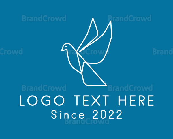 Flying Dove Aviary Logo
