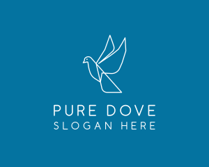 Flying Dove Freedom logo design