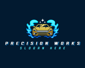 Detailed - Automotive Car Detailing logo design