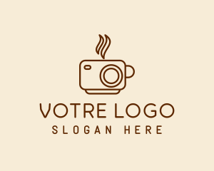 Espresso - Camera Cup Cafe logo design