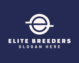 Startup Business Letter E logo design