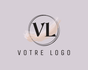 Cosmetics - Feminine Cosmetic Watercolor logo design